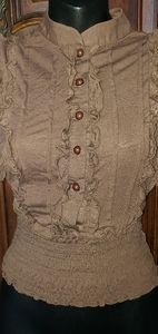 Brown super cute top